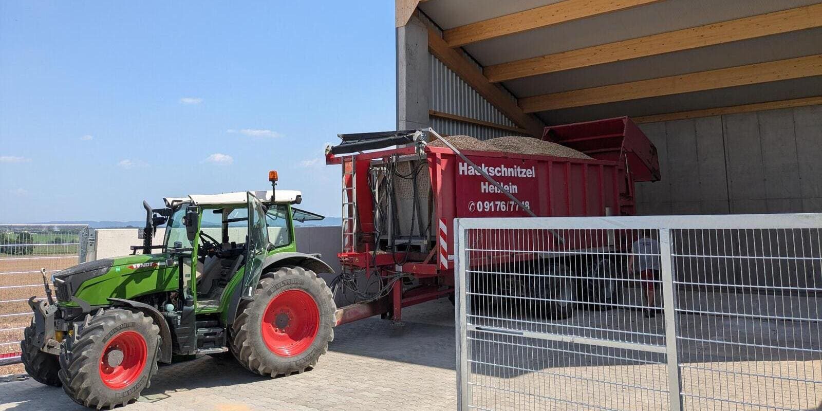 Lieferung mit Abschieber